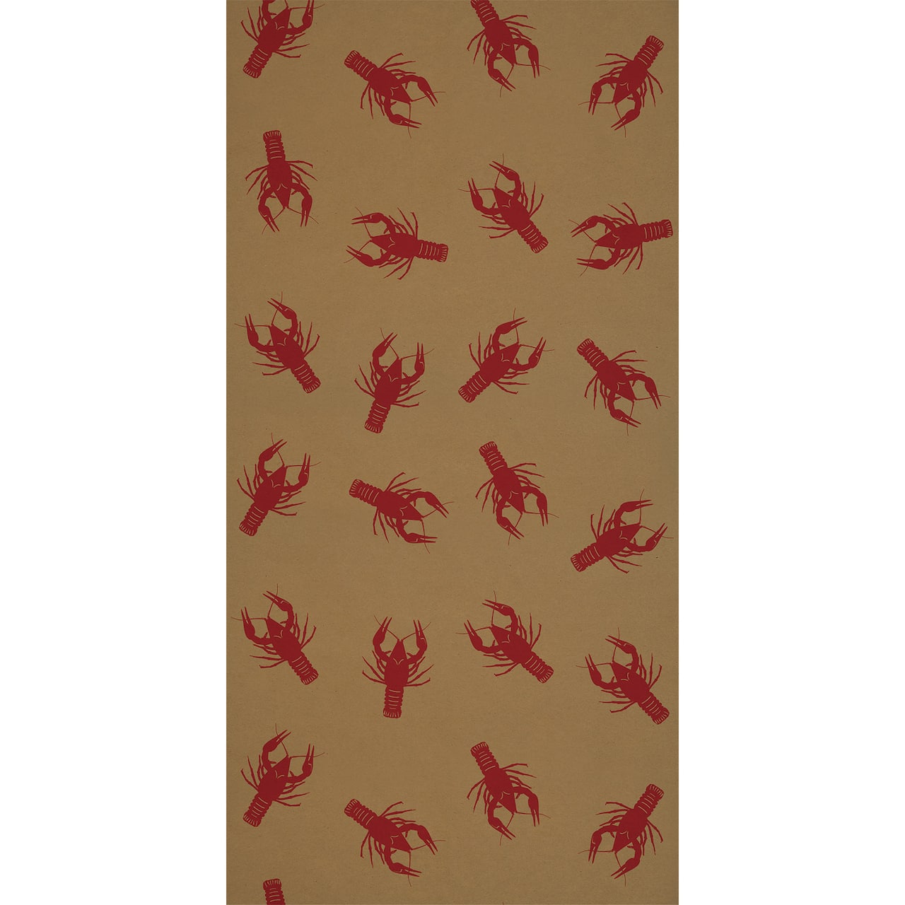 Beistle 24" x 50ft. Crawfish Kraft Paper Table Roll